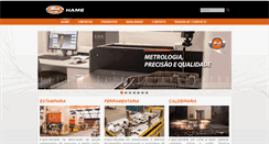 Desktop Screenshot of hame.com.br
